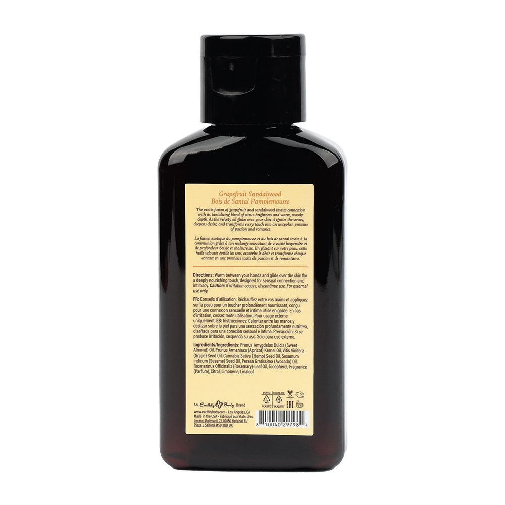 2 oz Aphrodisiac Massage Oil Grapefruit Sandalwood — photo 2