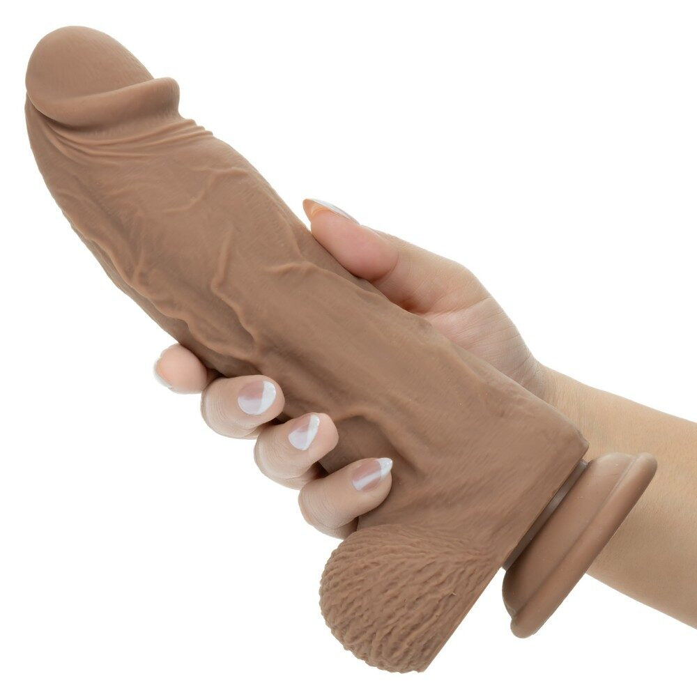 Silicone Big Dick Energy Studs Brown — photo 6