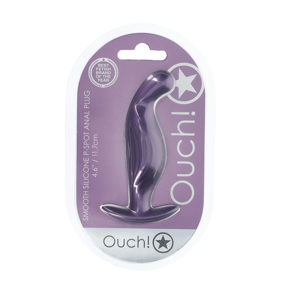 Ouch!P-Spot Anal Plug Metallic Purple — photo 2