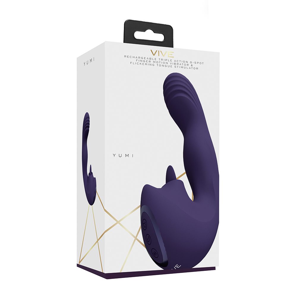 Yumi Triple G-Spot w/Finger Purple — photo 5