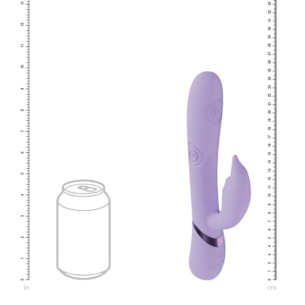 Pallina Triple Motor G-Spot Beaded Vibe Lavender — photo 3