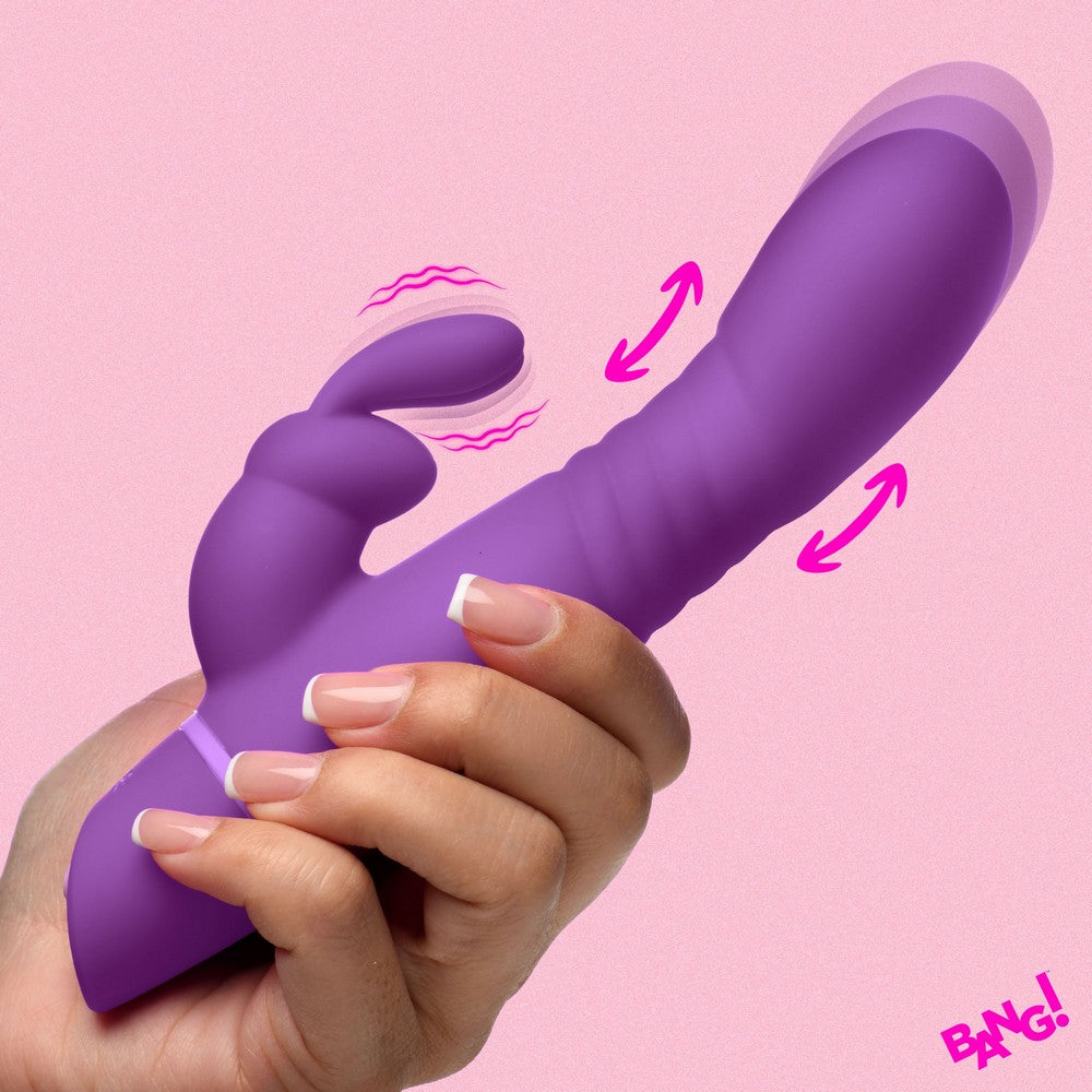 Silicone Rabbit Vibe Purple — photo 4