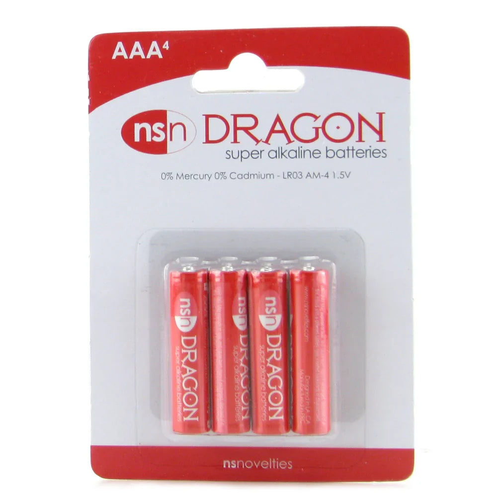 Dragon Super Alkaline Battery 4 pack in AAA — buy in Edmonton | Heaven Boutique