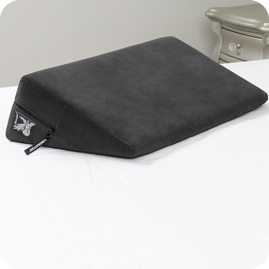Wedge Sex Pillow in Velvet Black — image 6