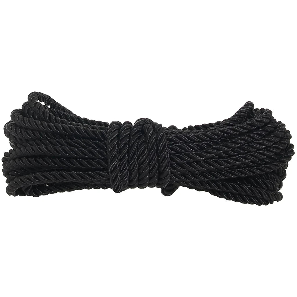 Ouch! 32.8'/10m Bondage Rope in Black – Edmonton – packaging view