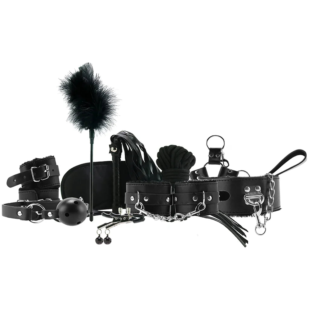 Intermediate Bondage Kit in Black – Edmonton – packaging view