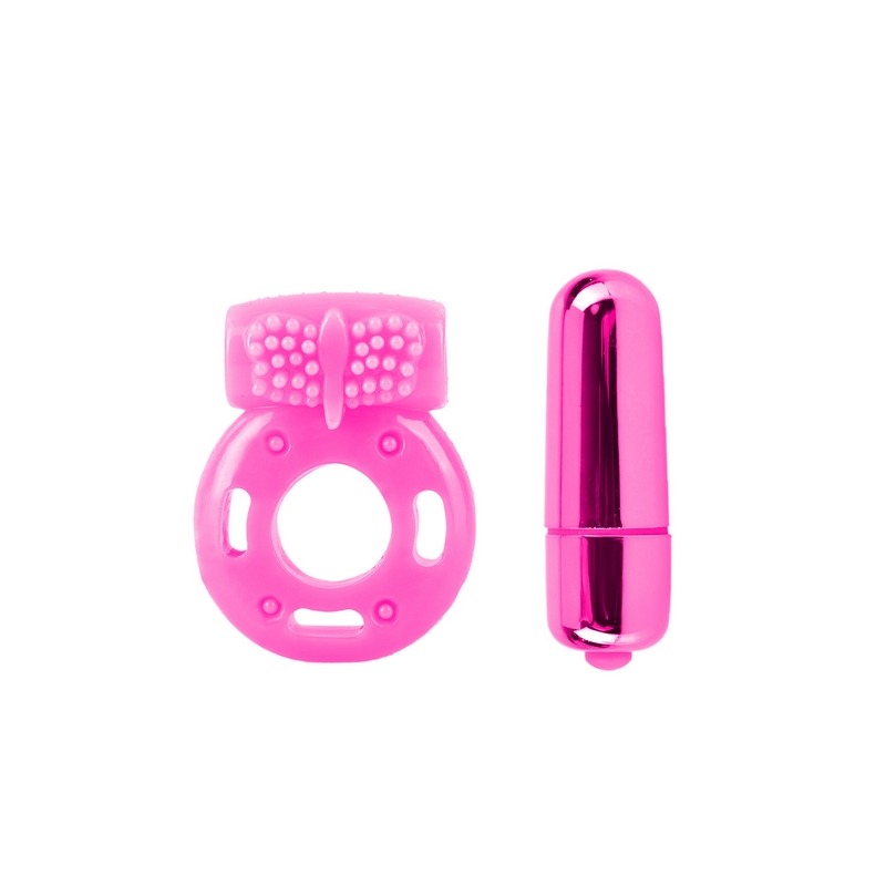 Neon Vibrating Couples Kit Pink — photo 4