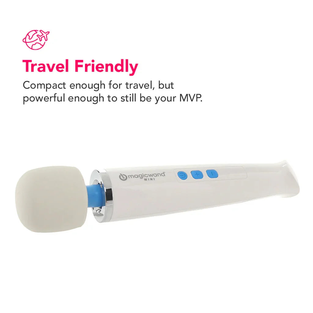 Magic Wand Rechargeable Mini – Heaven Boutique Edmonton – additional angle