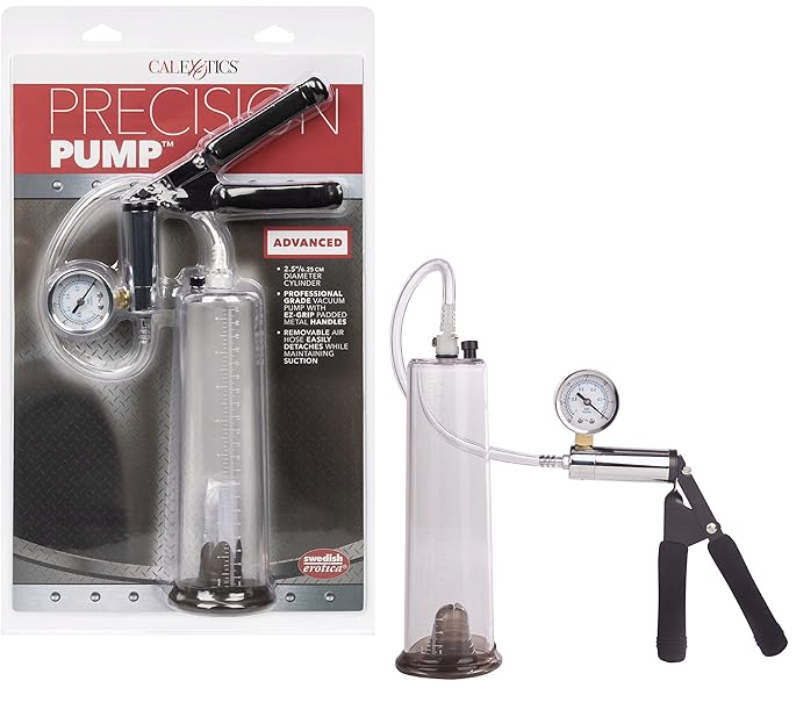 California Exotic Novelties Precision Pump Advanced 2, Clear — buy in Edmonton | Heaven Boutique