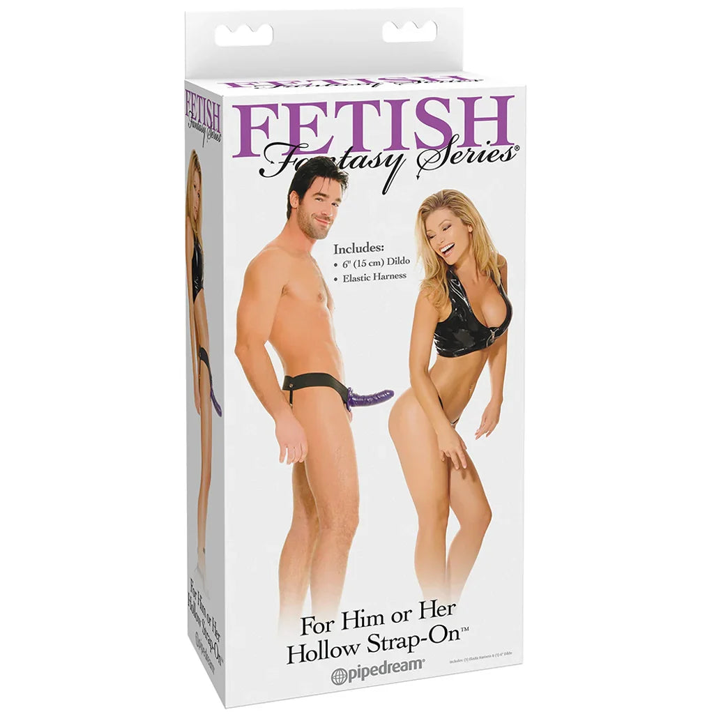 Fetish Fantasy Hollow Strap-On in Purple — buy in Edmonton | Heaven Boutique