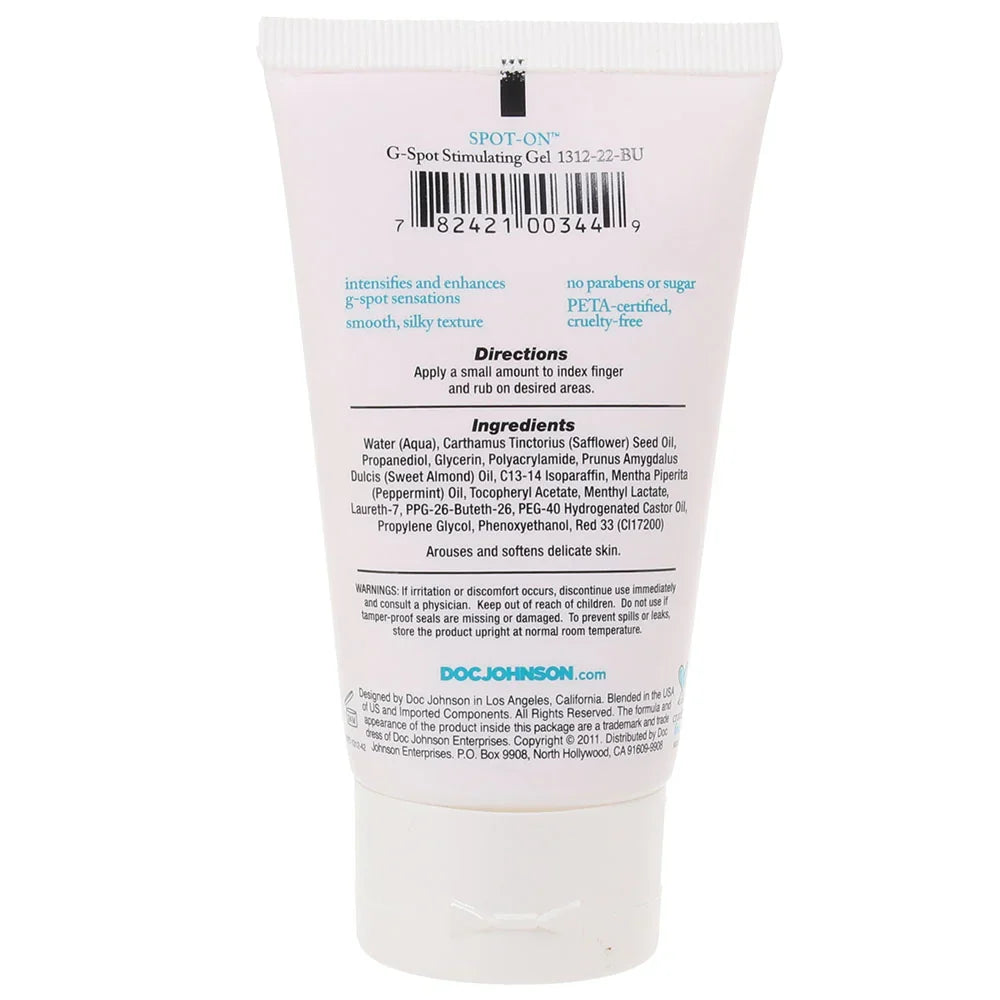 Spot-On G-Spot Stimulating Gel in 2oz/56g Edmonton – product detail