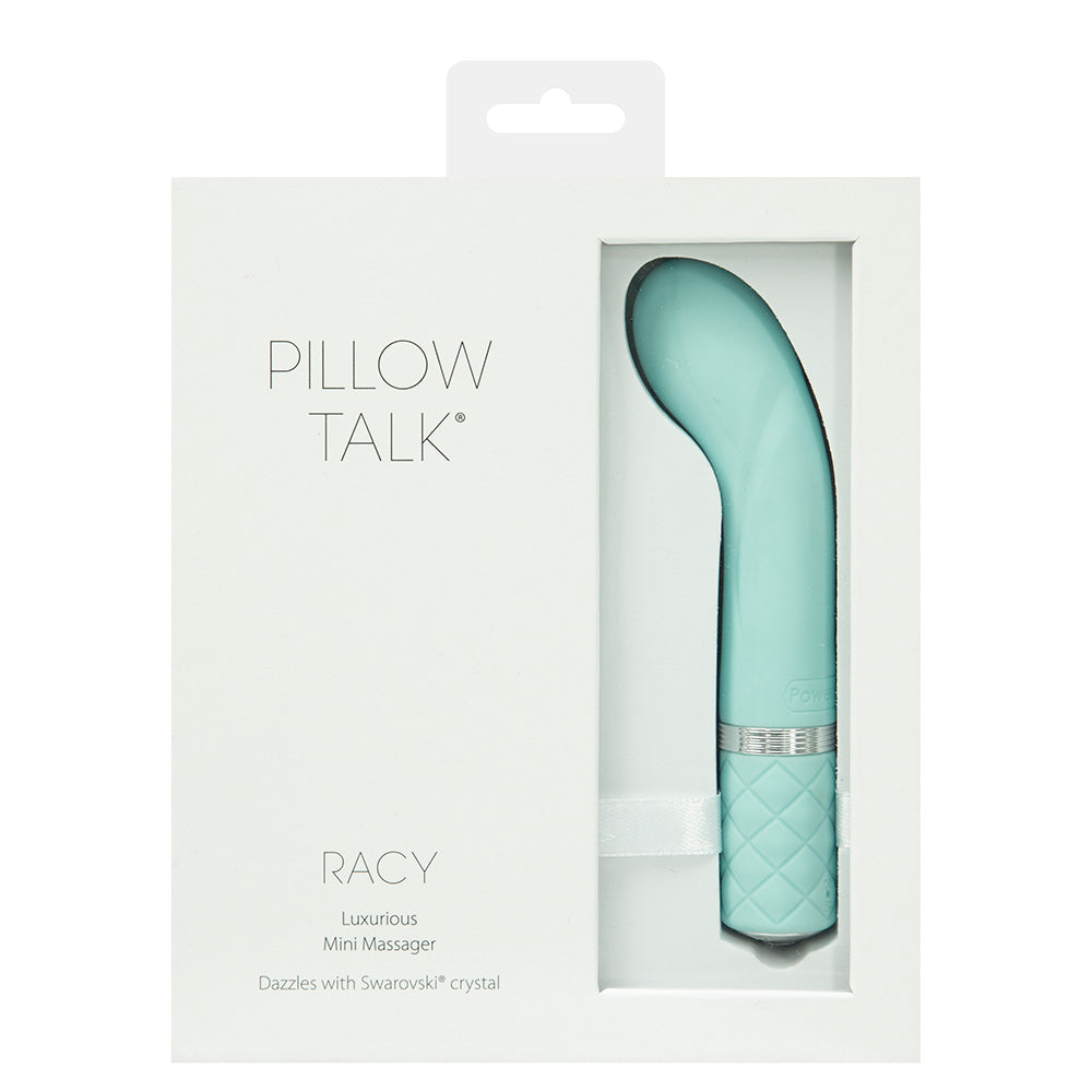 Pillow Talk Racy Mini Massager Teal