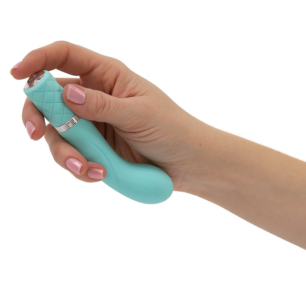 Pillow Talk Racy Mini Massager Teal — photo 5