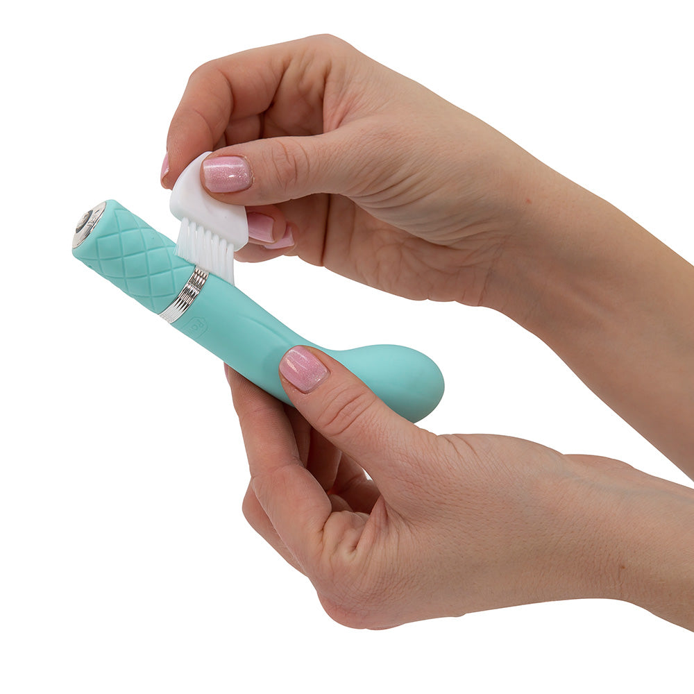 Pillow Talk Racy Mini Massager Teal — photo 6