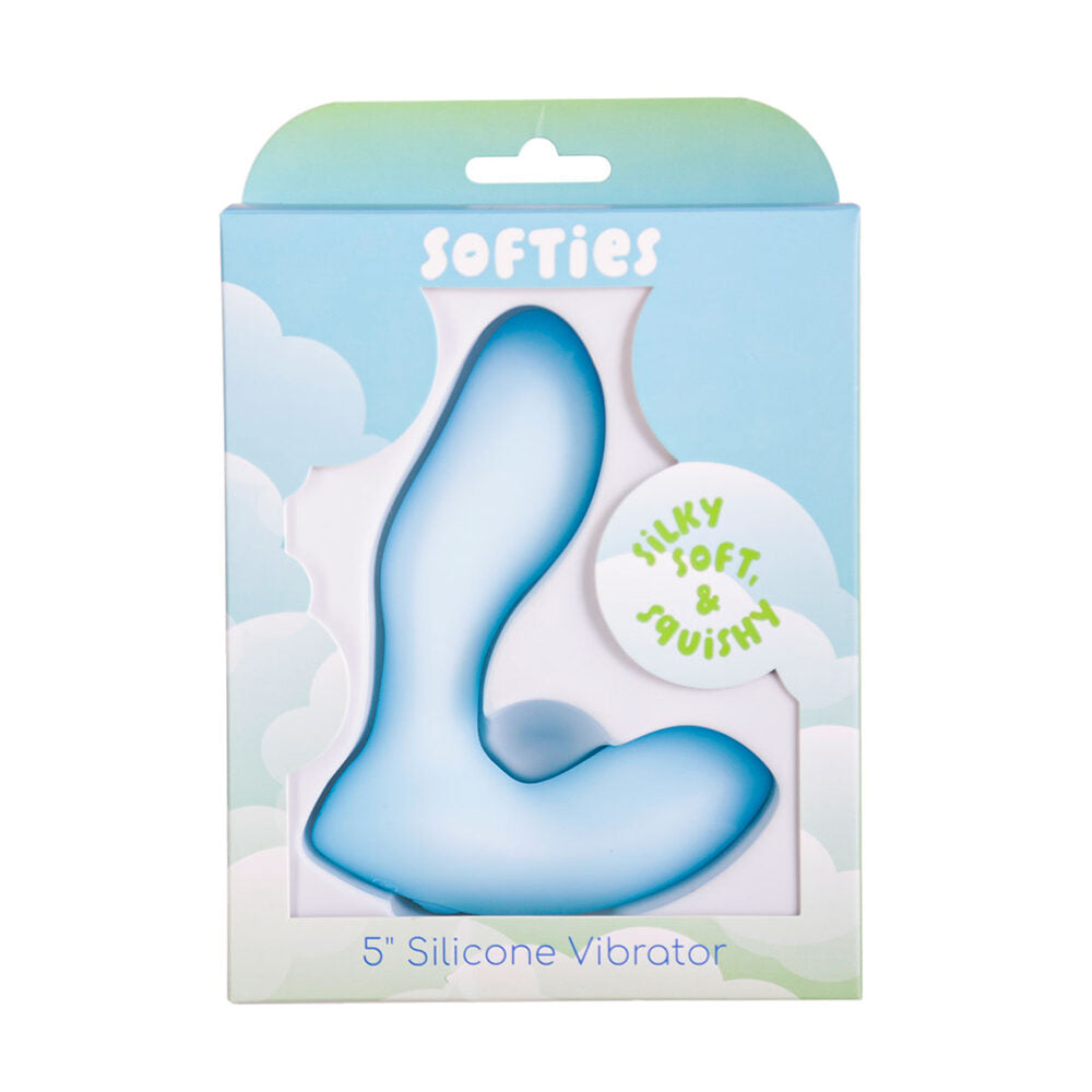 5″ Softies Silicone Vibe Blue