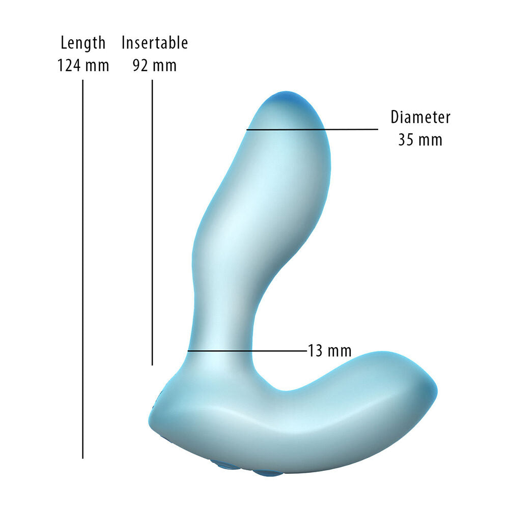 5″ Softies Silicone Vibe Blue — photo 2