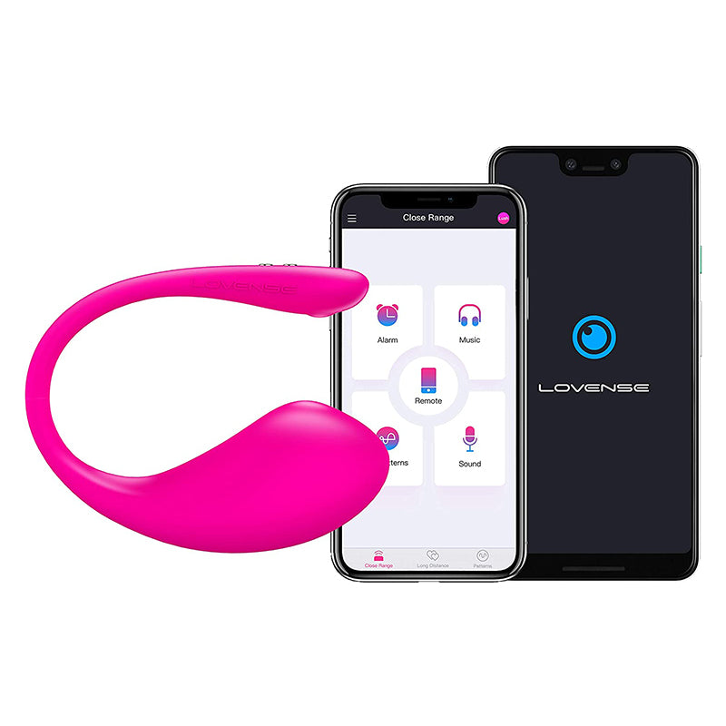 Lush 3 Pink Egg Vibrating Bluetooth Wearable — photo 4