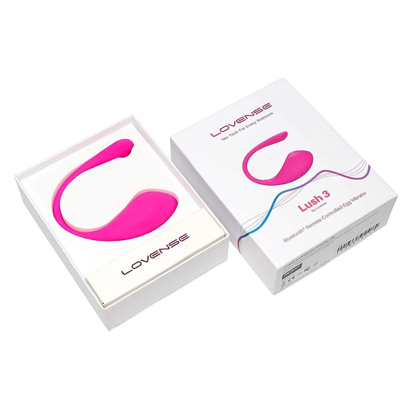 Lush 3 Pink Egg Vibrating Bluetooth Wearable — photo 5