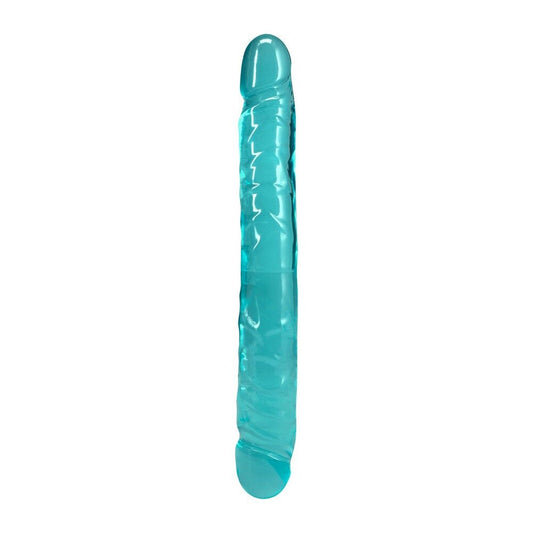 Crystal Jellies 12″ Teal Jr. Double Dong