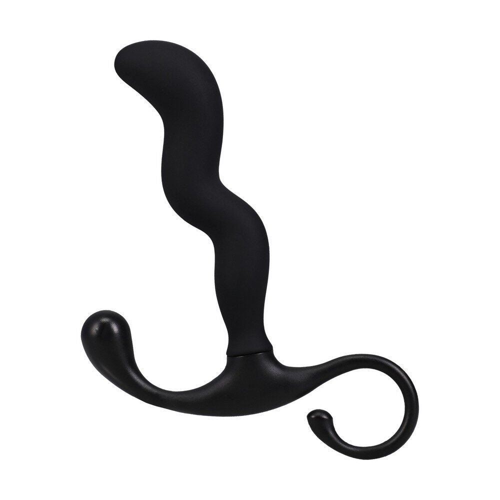 Zig Zag Silicone P-Massager Black — photo 2