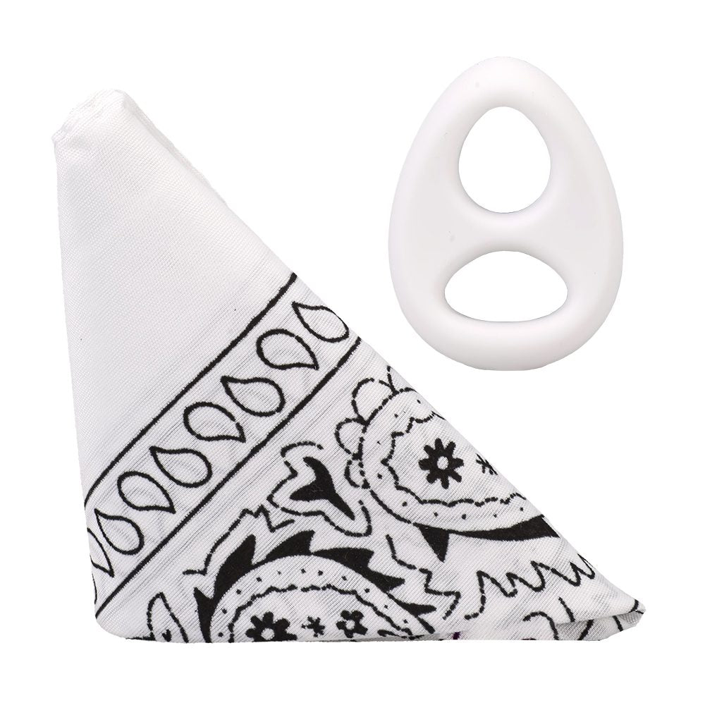 The Code Silicone C-Ring w/Bandana White — photo 2
