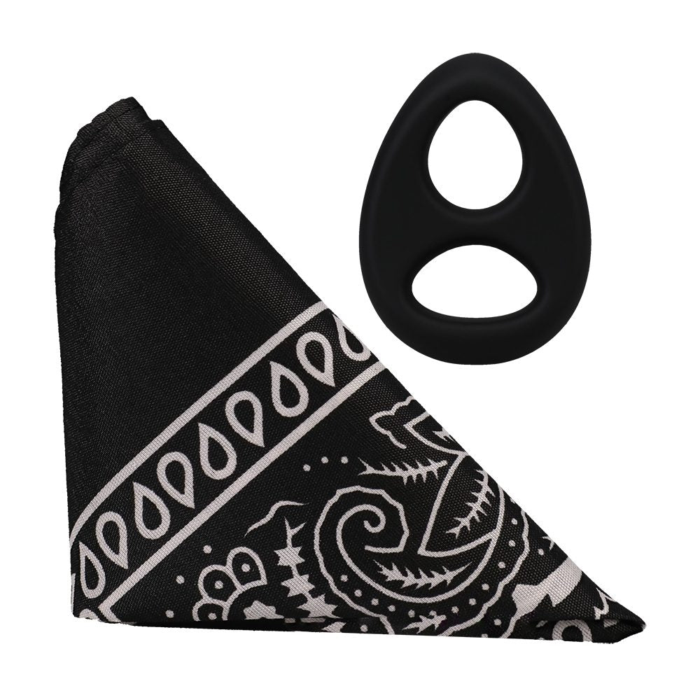 The Code Silicone C-Ring w/Bandana Black — photo 2