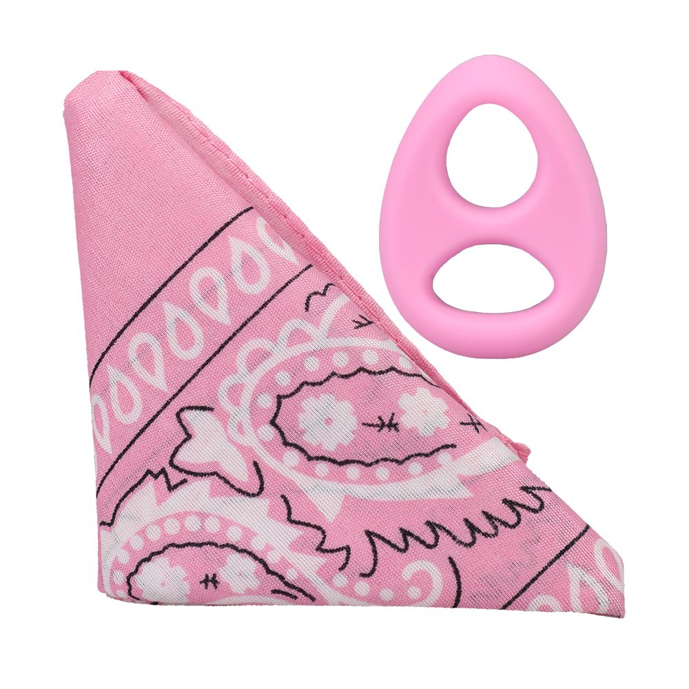 The Code Silicone C-Ring w/Bandana Light Pink — photo 2