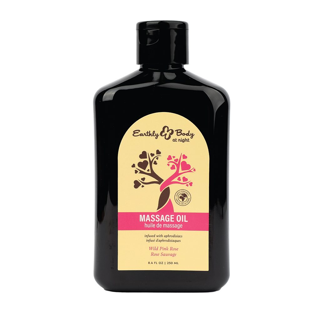 8.4 oz Aphrodisiac Massage Oil Wild Pink Rose