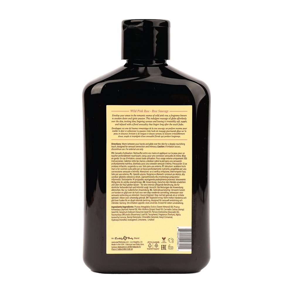 8.4 oz Aphrodisiac Massage Oil Wild Pink Rose — photo 2