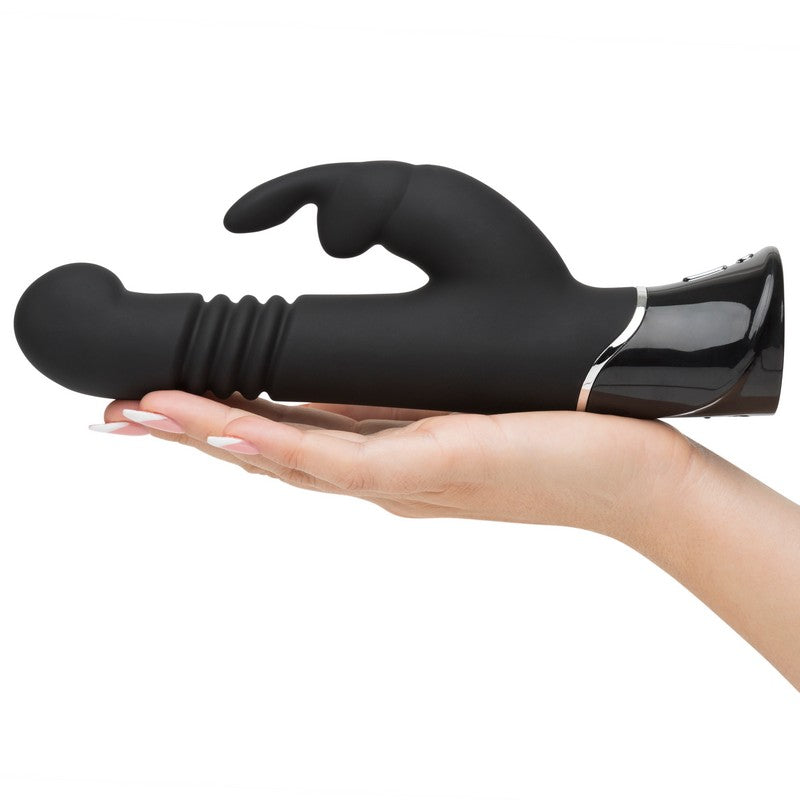 Greedy Girl Rechargeable Thrusting G-Spot Rabbit Vibrator — photo 3