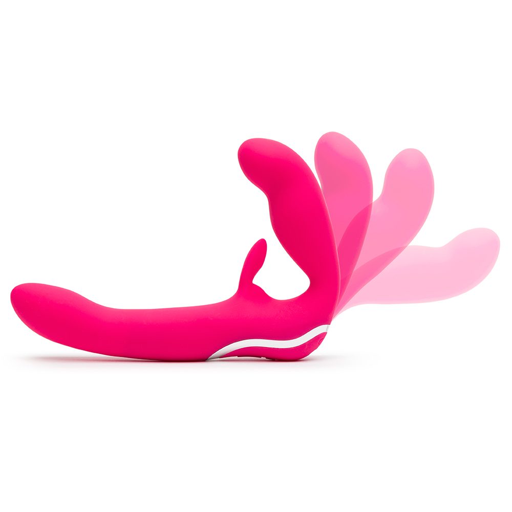 Rechargeable Strapless Strap On Pink — photo 4