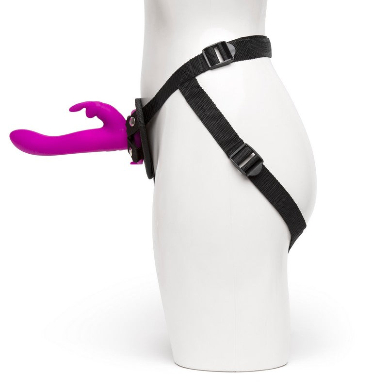 Vibrating Strap On Harness Set Purple — photo 3