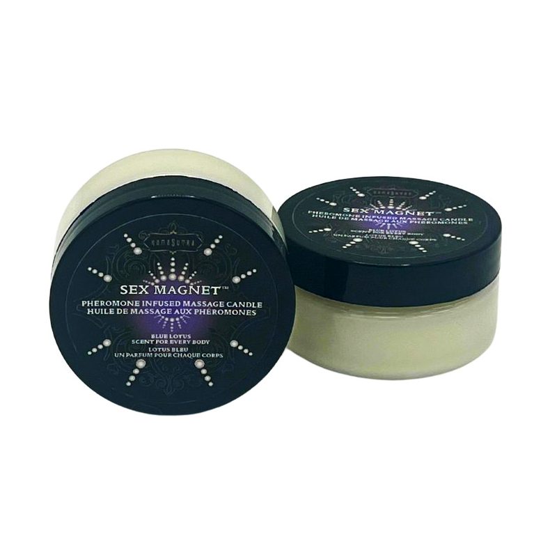 Sex Magnet Blue Lotus 1.7 oz Massage Candle