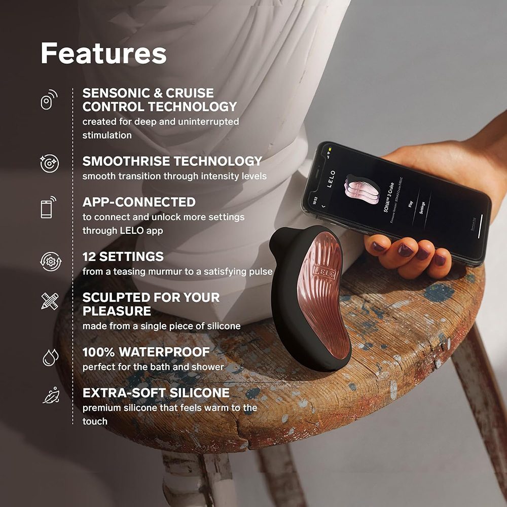 Lelo Sona 3 Cruise Black — photo 4