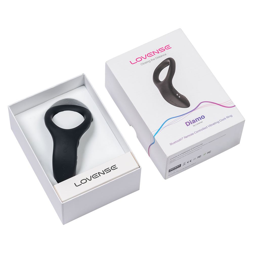 Lovense Diamo Black Cock Ring — photo 4