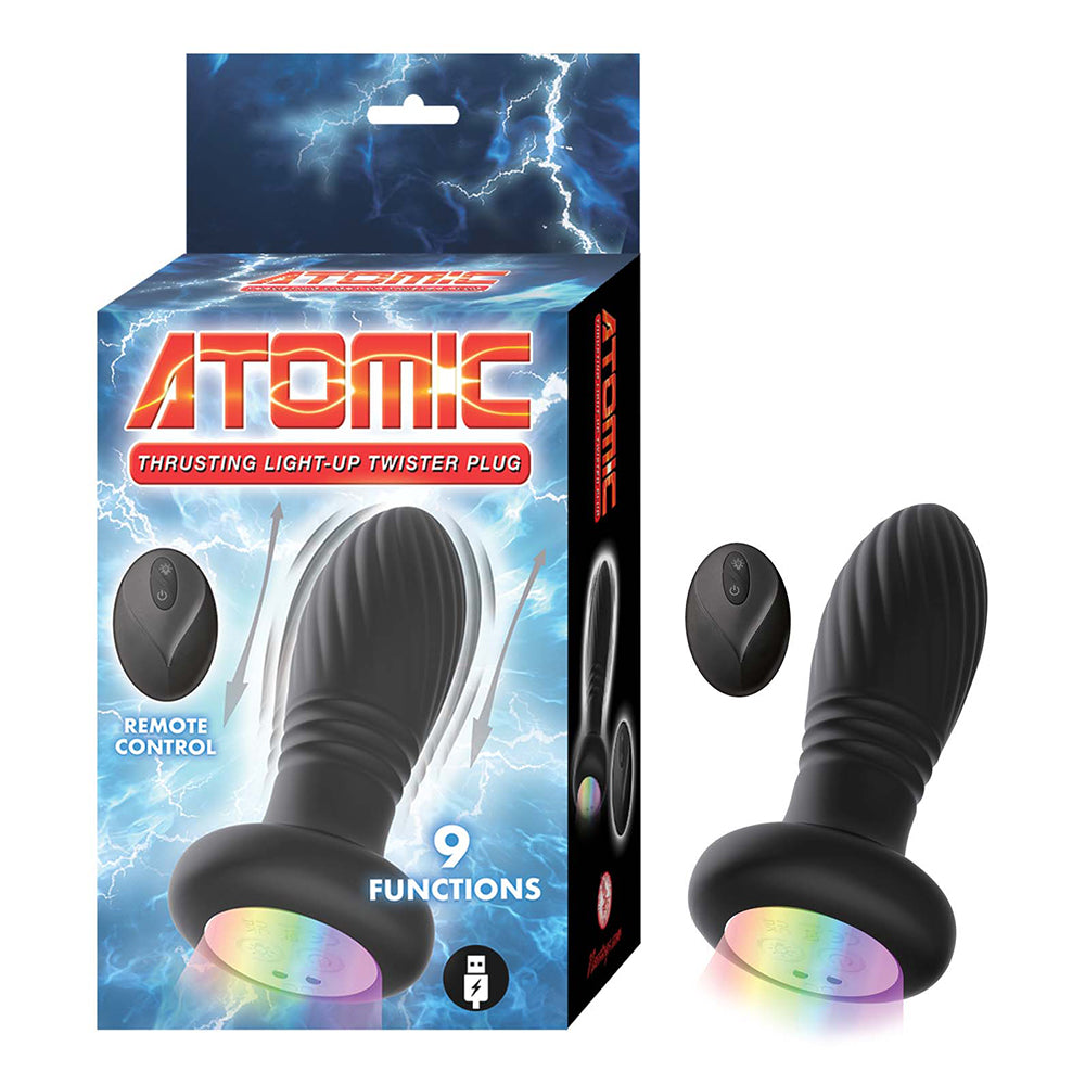 Atomic Thrusting Light-Up Twister Plug