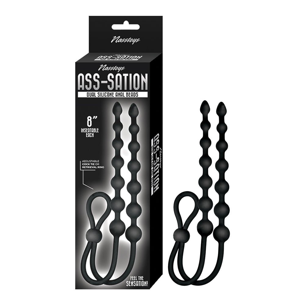 Ass-Sation Dual Silicone Anal Beads