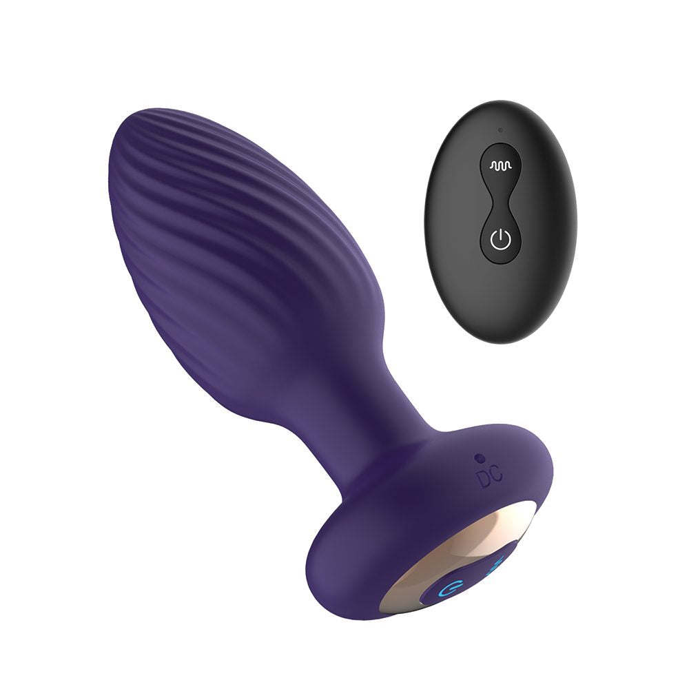 The Royale Rotating Anal Plug Purple — photo 2