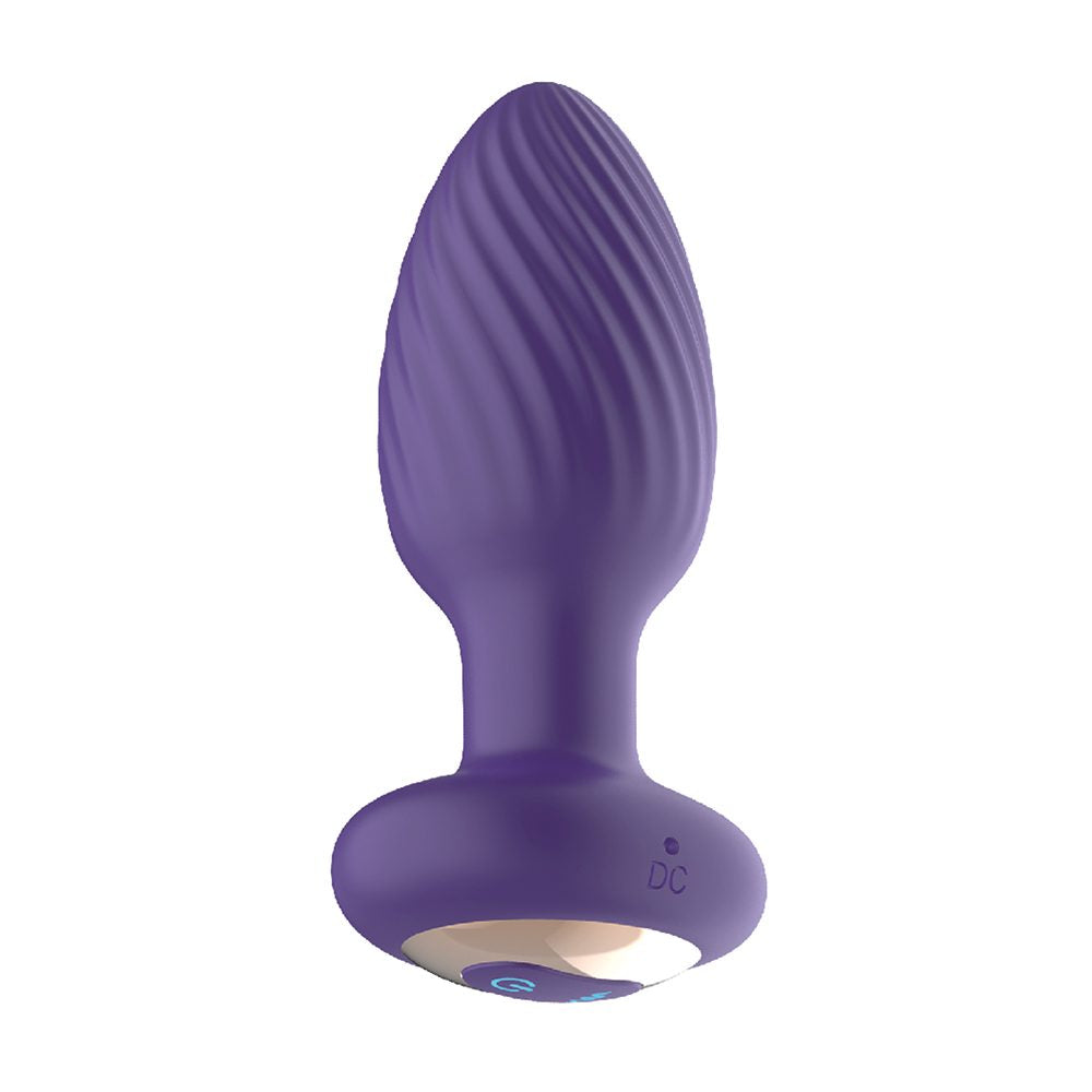 The Royale Rotating Anal Plug Purple — photo 3