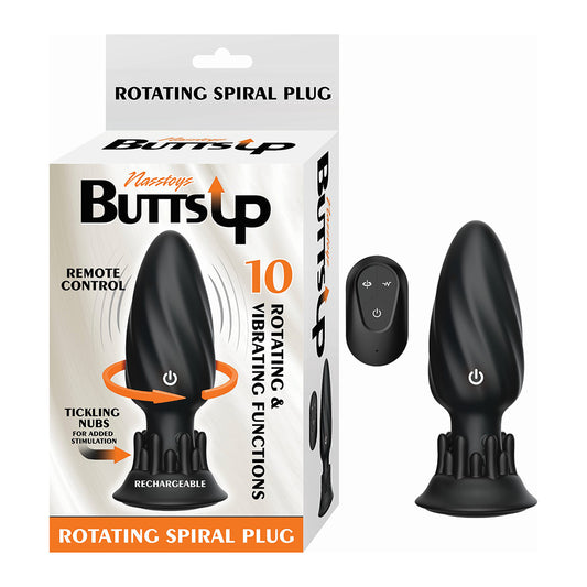 Butts Up Rotating Spiral Plug