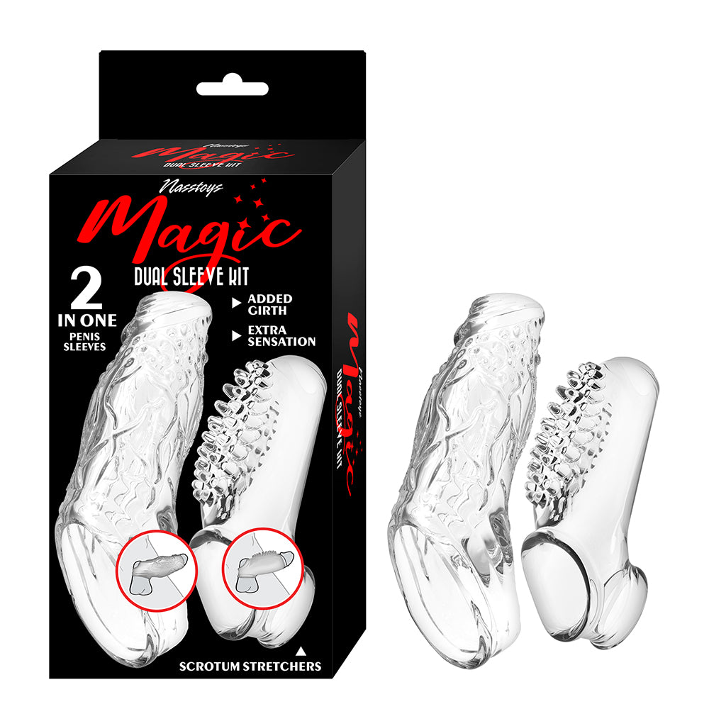 Magic Dual Sleave Kit Clear