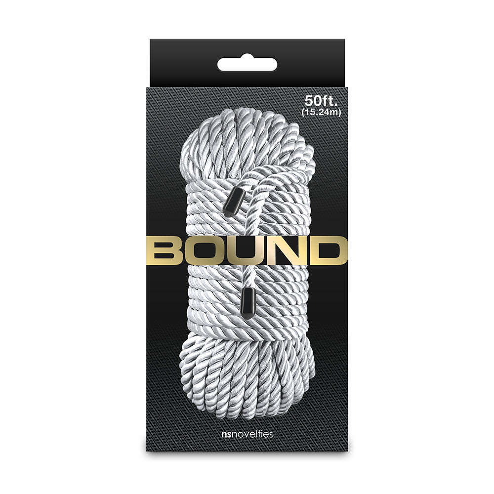 50 ft Bound Rope Silver