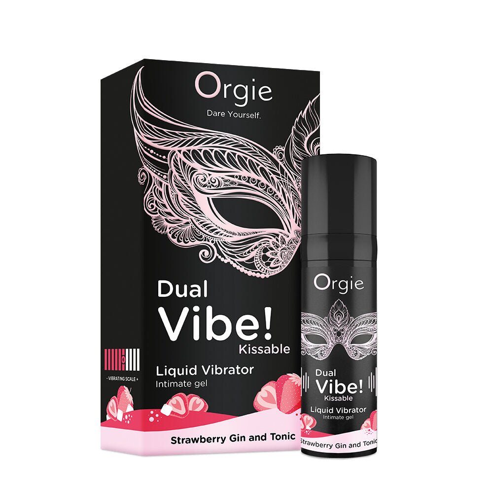 15 ml Dual Vibe! Kissable Strawberry Gin & Tonic