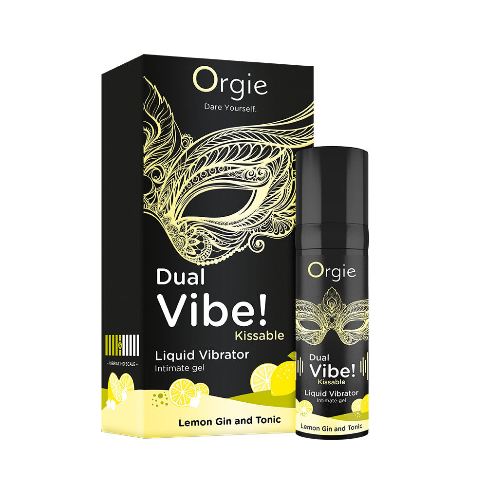 15 ml Dual Vibe! Kissable Lemon Gin & Tonic