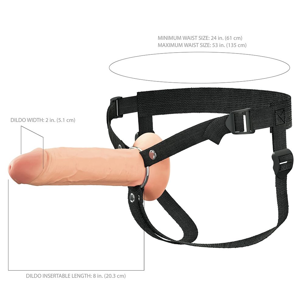 X-Tension Elite 8″ Silicone Hollow Strap-On Light — photo 3