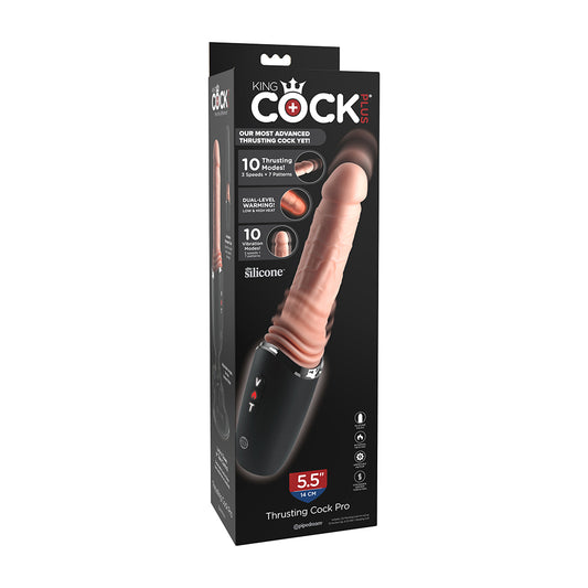 5.5″ King Cock Plus Thrusting Cock Pro Light
