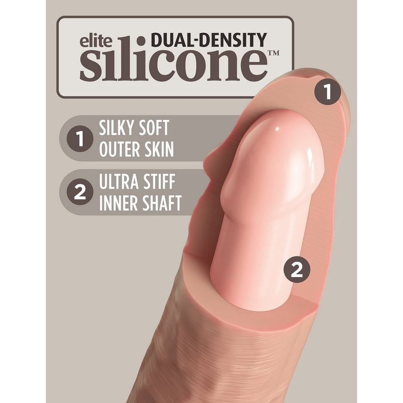 King Cock Elite 6” Silicone Cock Light — photo 4