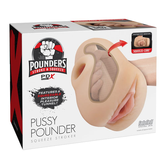 Pussy Pounder Squeeze Stroker Light