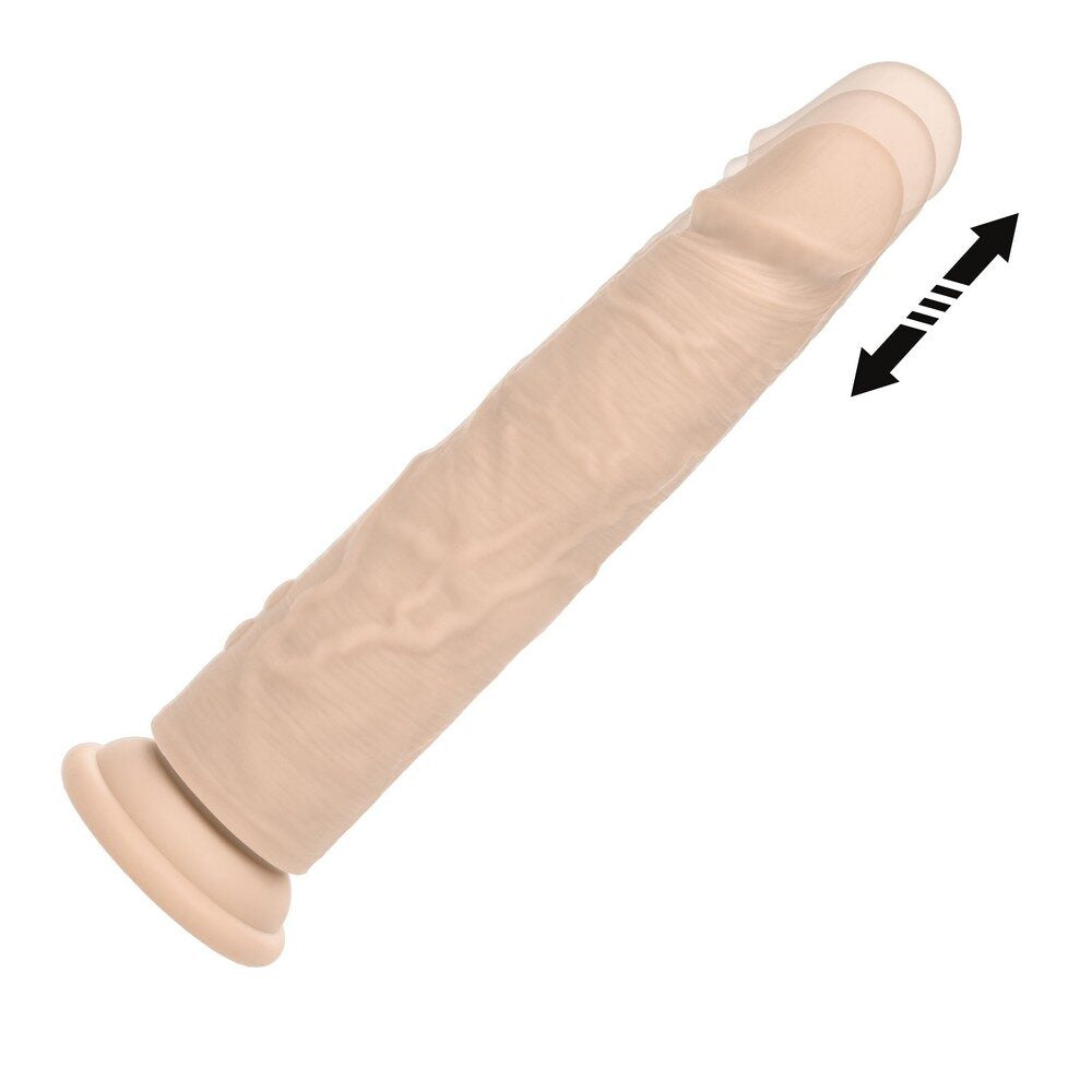 Silicone Studs Vibrating & Thrusting Ivory — photo 3