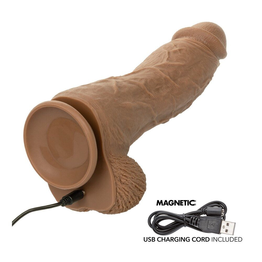 Silicone Big Dick Energy Studs Brown — photo 5